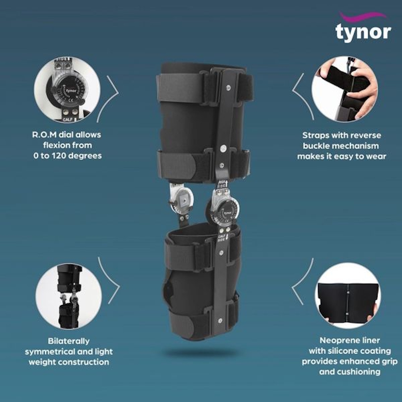 Μηροκνημικός Λειτουργικός Νάρθηκας OIK/ROM KNEE BRACE