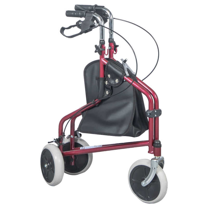 0808717_8 Περιπατητήρας Rollator 3τροχος MobiakCare 0808717