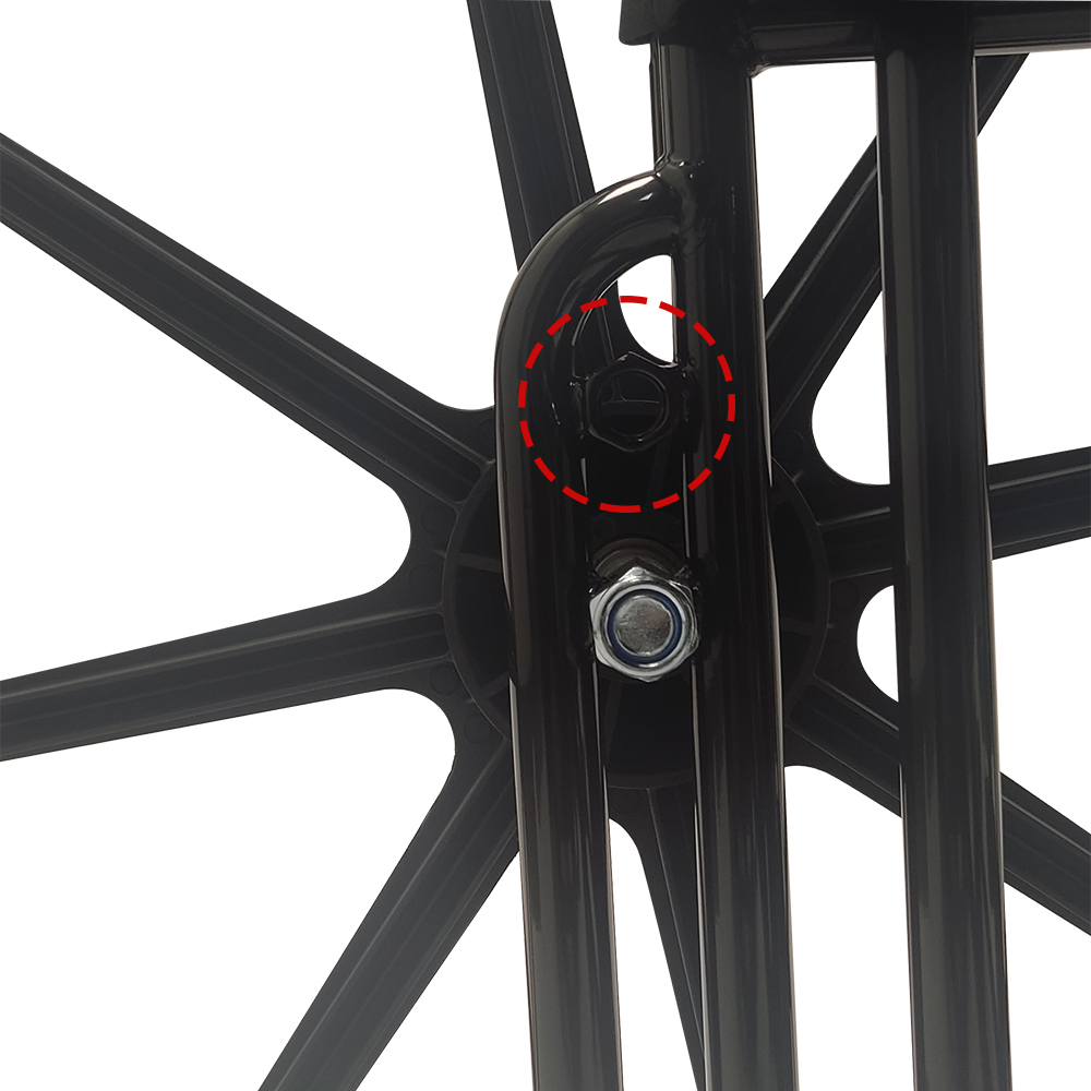 Αναπηρικό Αμαξίδιο Βαριατρικό Bariatric Steel 62cm 09-2-100