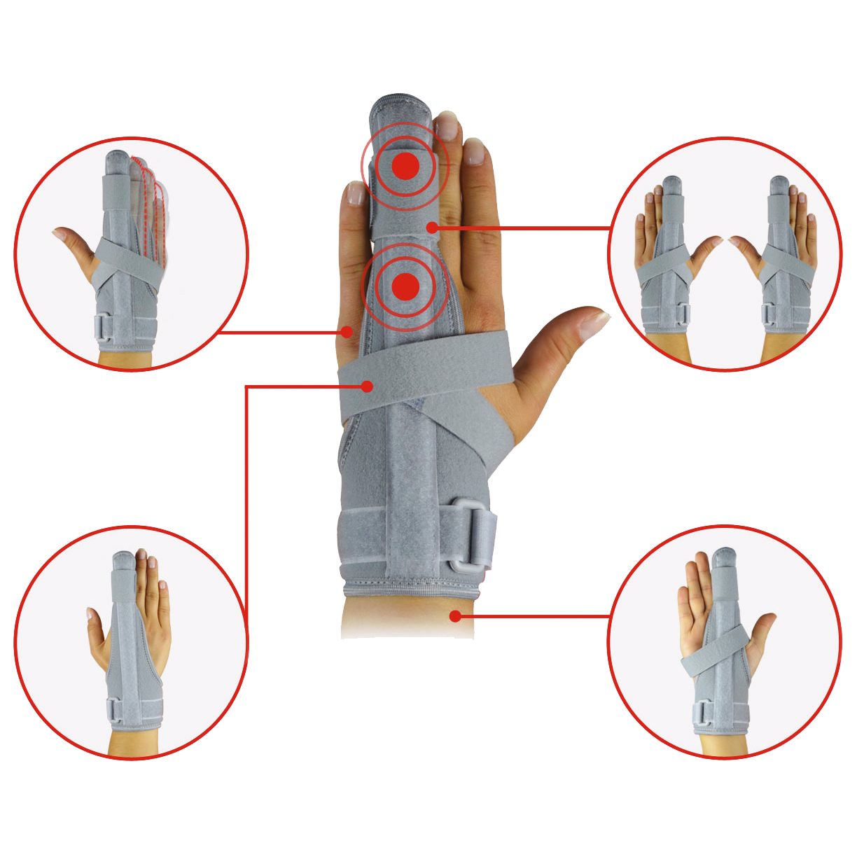 03-2-060-7 Νάρθηκας Δακτύλου Finger Splint 03-2-060