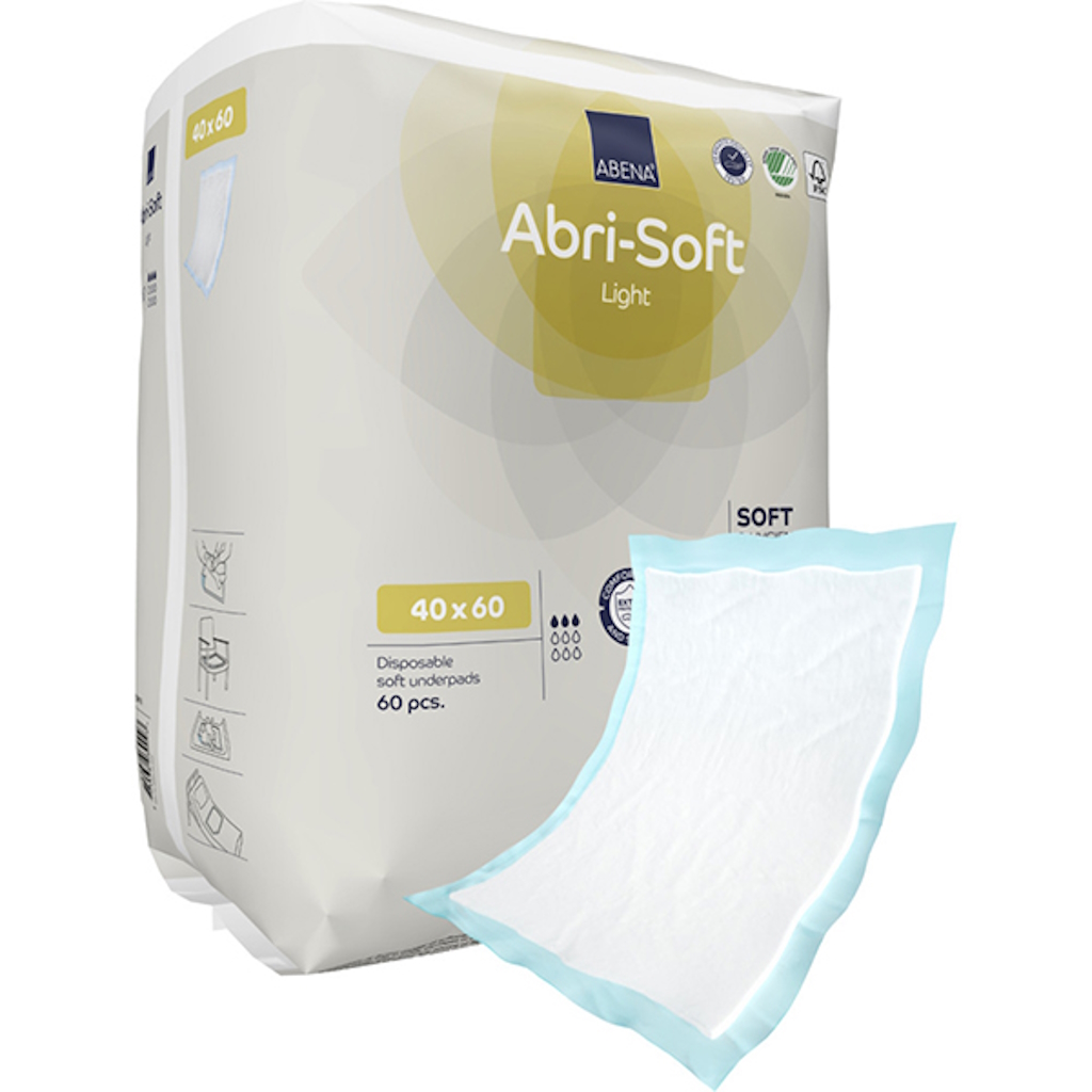 Υποσέντονο Ακράτειας Abri Soft Eco 40x60cm 60τμχ 2 Υποσέντονο Ακράτειας Abri Soft Eco 40x60cm 60τμχ