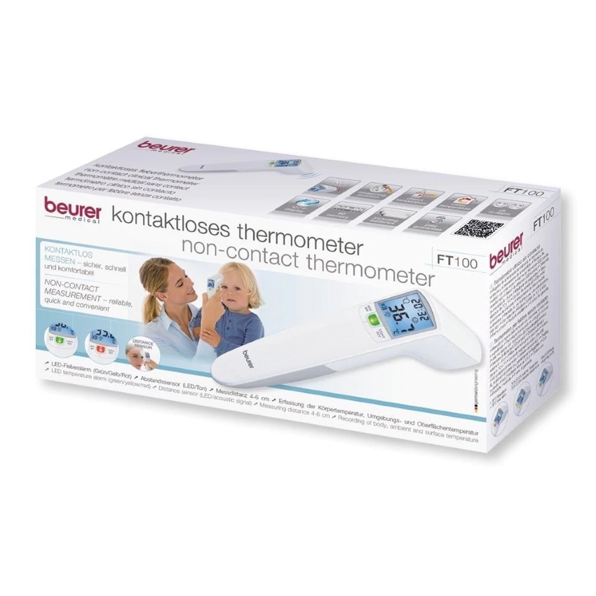 Ψηφιακό Θερμόμετρο Χωρίς Επαφή Beurer FT 100-1 Ψηφιακό Θερμόμετρο Χωρίς Επαφή Beurer FT 100