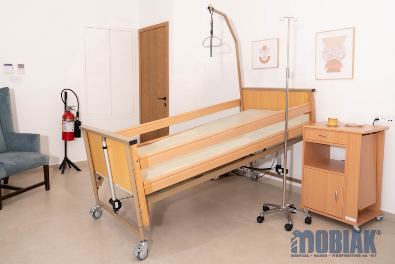0803152,0805623,0808235_4a Στατώ Ορού Διπλό με Μεταλλική Βάση 0808235 MOBIAK