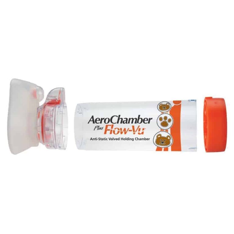 Aerochamber Plus Βρεφικός Αντιστατικός Αεροθάλαμος Με Μάσκα & Δείκτη Εισπνοών Flow-Vu
