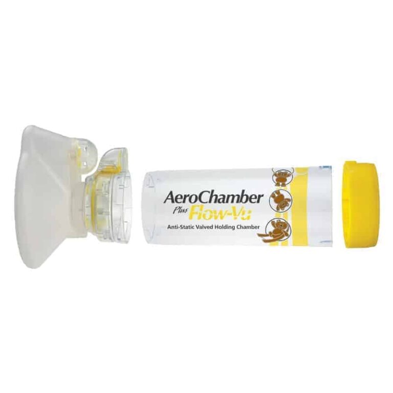 Aerochamber Plus Παιδικός Αντιστατικός Αεροθάλαμος Με Δείκτη Εισπνοών Flow-Vu