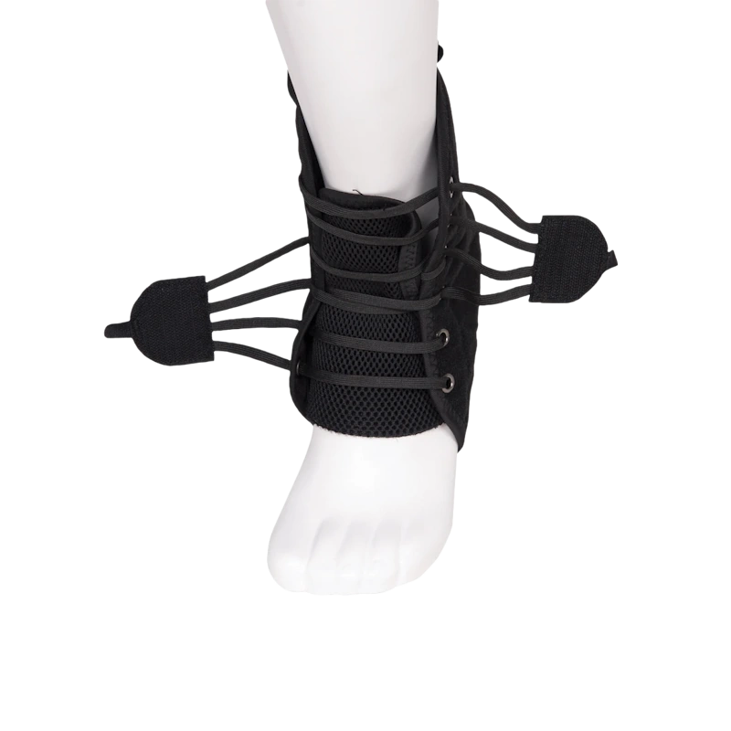 MB.6906-1 Υφασμάτινη Επιστραγαλίδα με Δέστρες Ankle Fit MB.6906
