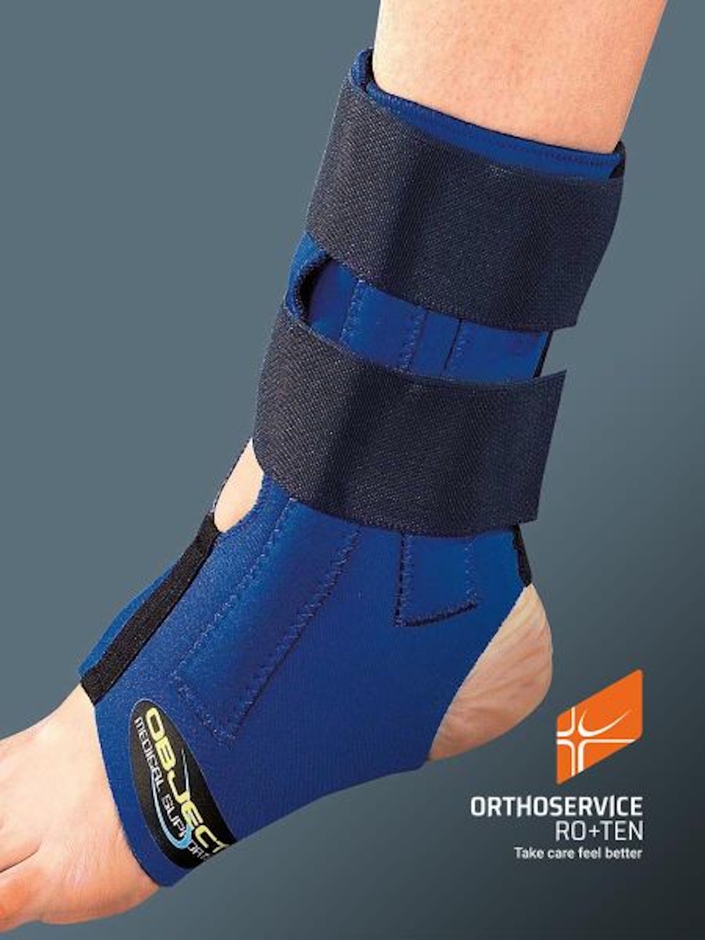 5259 Απλή Ελαστική Επιστραγαλίδα Elastic Ankle Support KED/004-7