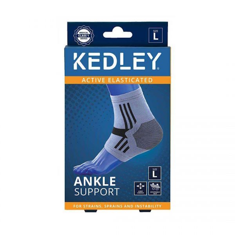 5379 Απλή Ελαστική Επιστραγαλίδα Elastic Ankle Support KED/004-7