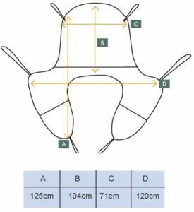 Σάκος Γερανού Full Body Comfort Standard 0803123