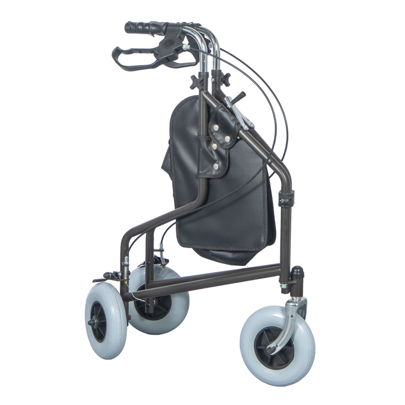 Περιπατητήρας Rollator Δέλτα Γκρι 3τροχος 0811310