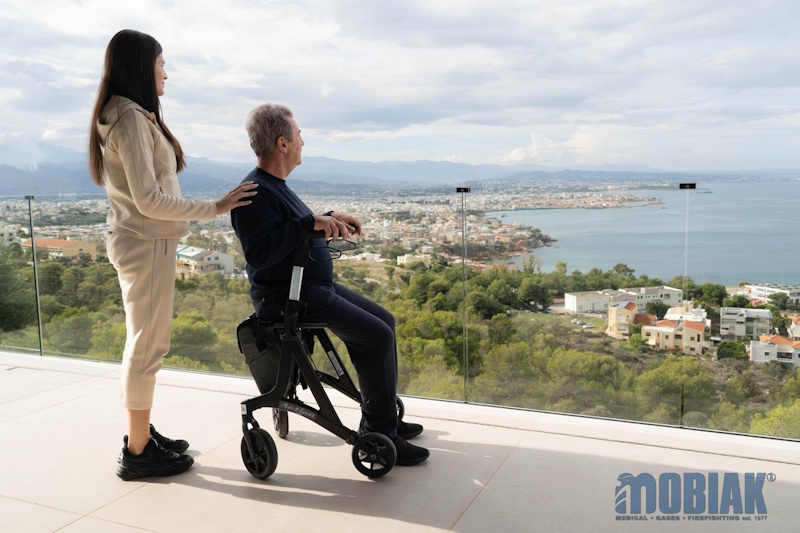 Περιπατητήρας Rollator Action Black 0803610