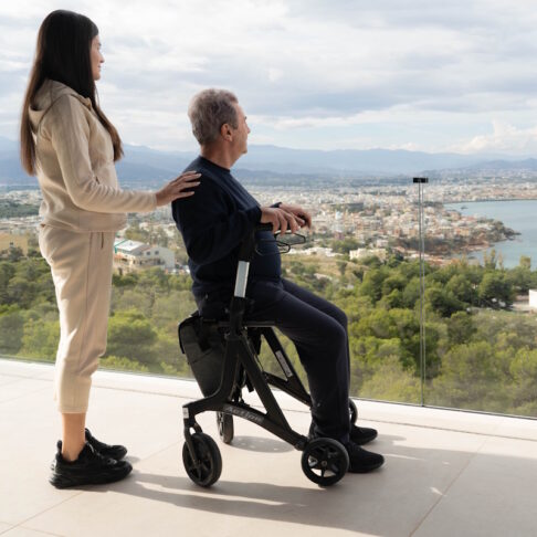 Περιπατητήρας Rollator Action Black 0803610