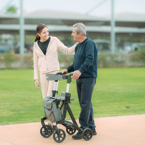 Περιπατητήρας Rollator Action Black 0803610