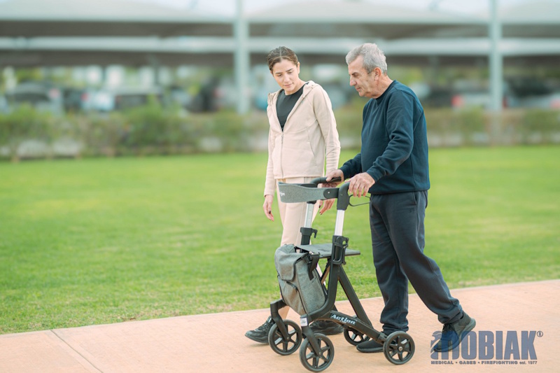 Περιπατητήρας Rollator Action Black 0803610