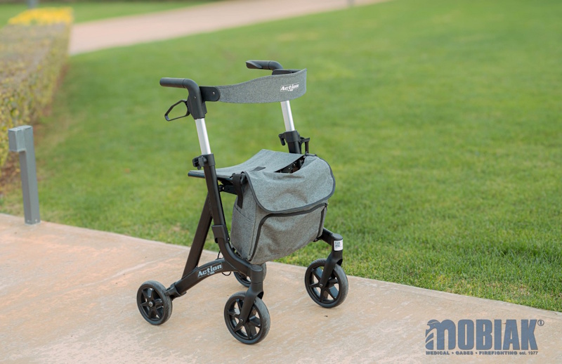 Περιπατητήρας Rollator Action Black 0803610