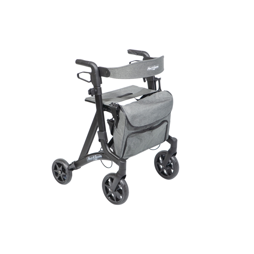 Περιπατητήρας-Rollator-Action-Black-0803610-1 Περιπατητήρας Rollator Action Black 0803610