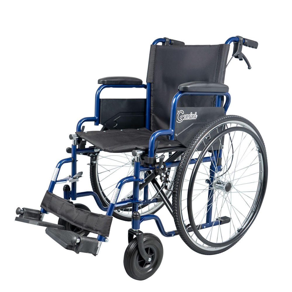 Αναπηρικό Αμαξίδιο Gemini Blue 24"