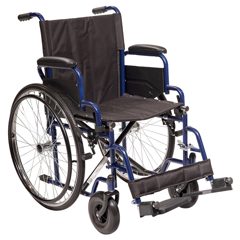 Αναπηρικό Αμαξίδιο Gemini Blue 24"