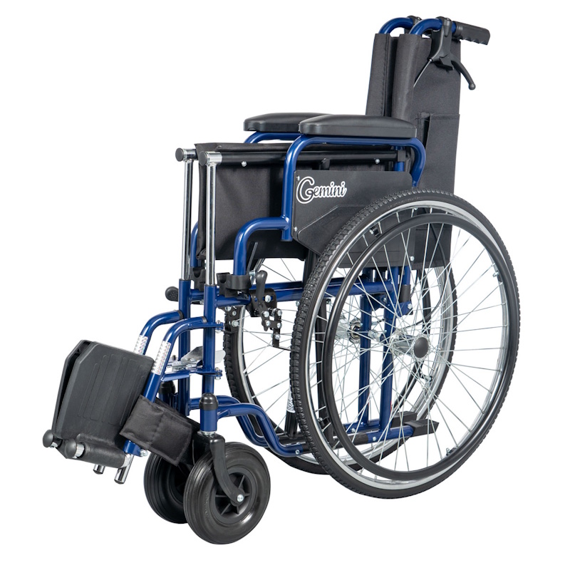 Αναπηρικό Αμαξίδιο Gemini Blue 24"