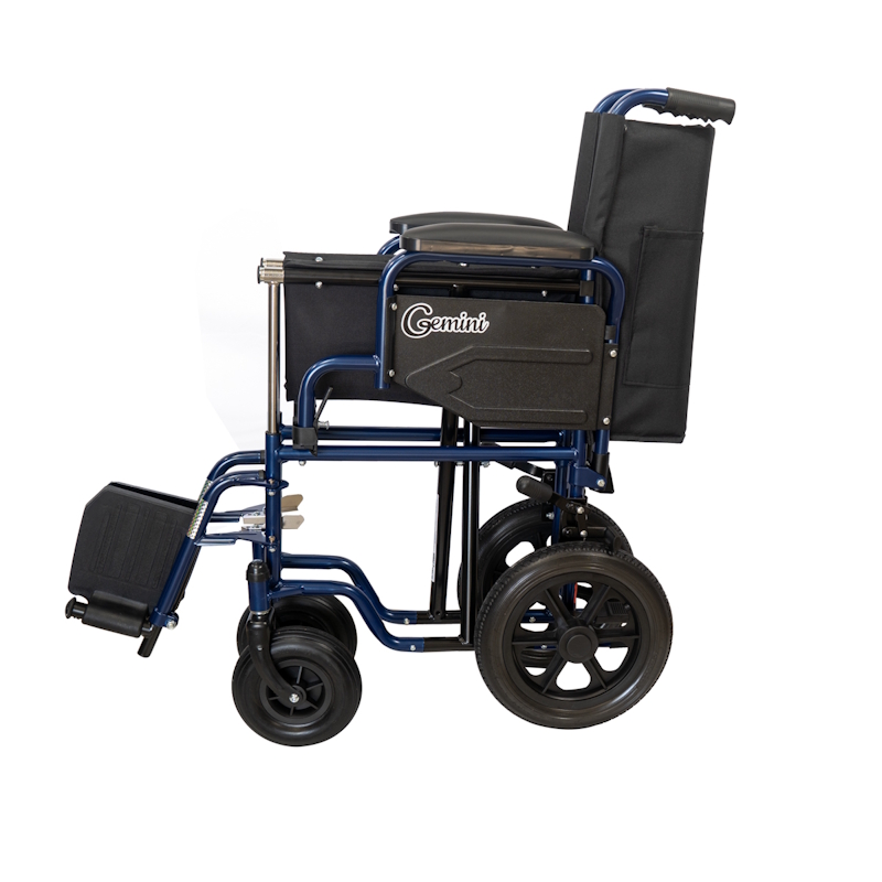 24697_13 Αναπηρικό Αμαξίδιο Gemini 12 Blue Mobiakcare