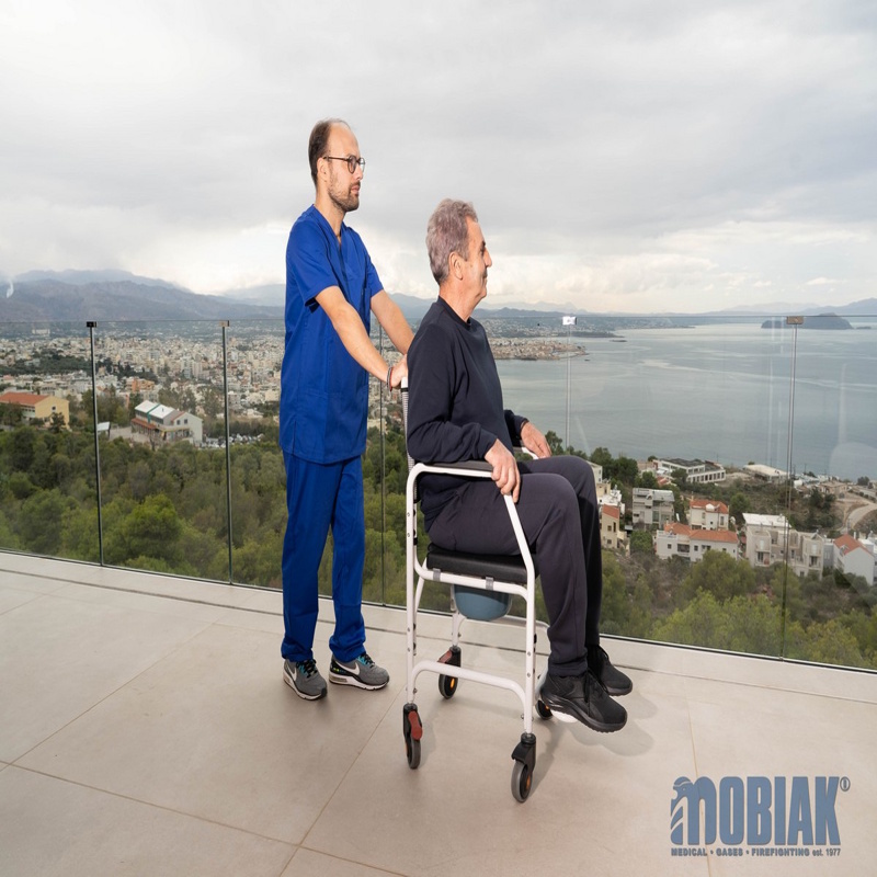 Αμαξίδιο Μπάνιου & Τουαλέτας με δοχείο ASPER 0805454
