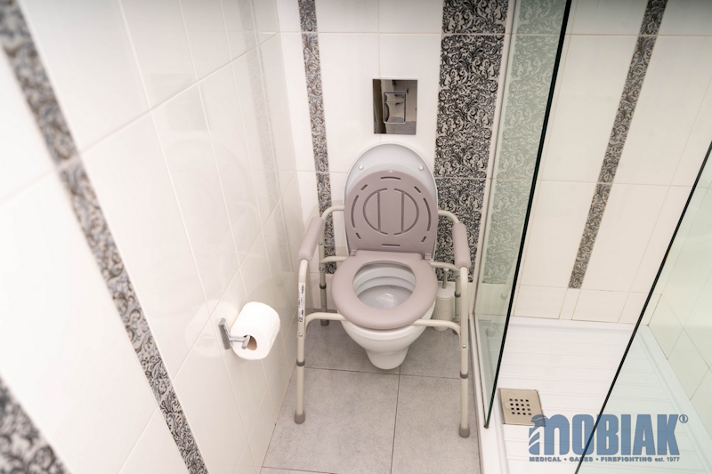 mobiakcare_0804457 Τουαλέτα Μεταλλική Σταθερή 0804457
