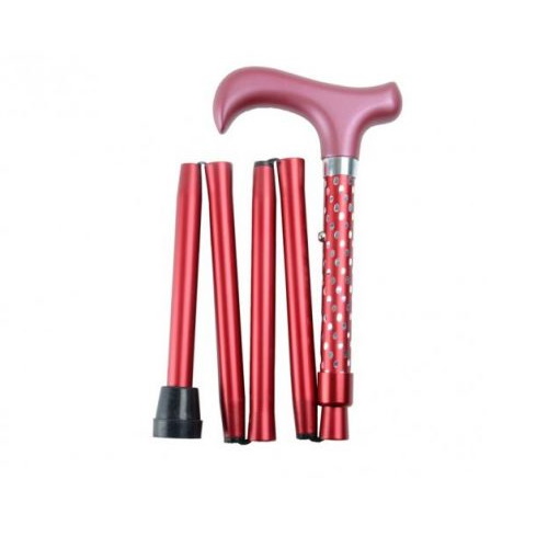 Μπαστούνι Σπαστό & Πτυσσόμενο με λαβή Τ, Thuasne w2073 Red Diamond Μπαστούνι Σπαστό & Πτυσσόμενο με λαβή Τ, Thuasne w2073 Red Diamond
