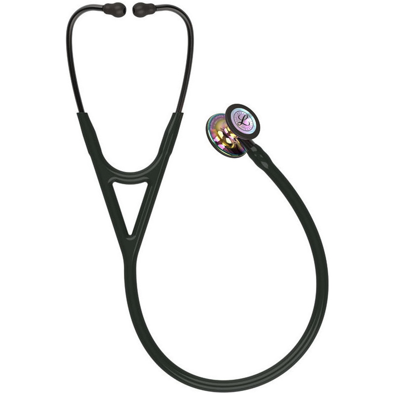 black with rainbow cadrdiology iv 3M Στηθοσκόπιο Cardiology IV Littmann Non Chill