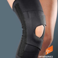 Επιγονατίδα Neoprene με Σταθεροποιητικό Επίθεμα και Οπή 416 Ortholand