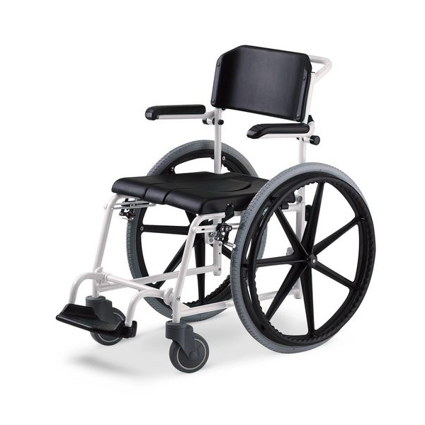 Αμαξίδιο McWet SHOWER AND COMMODE 43cm Meyra