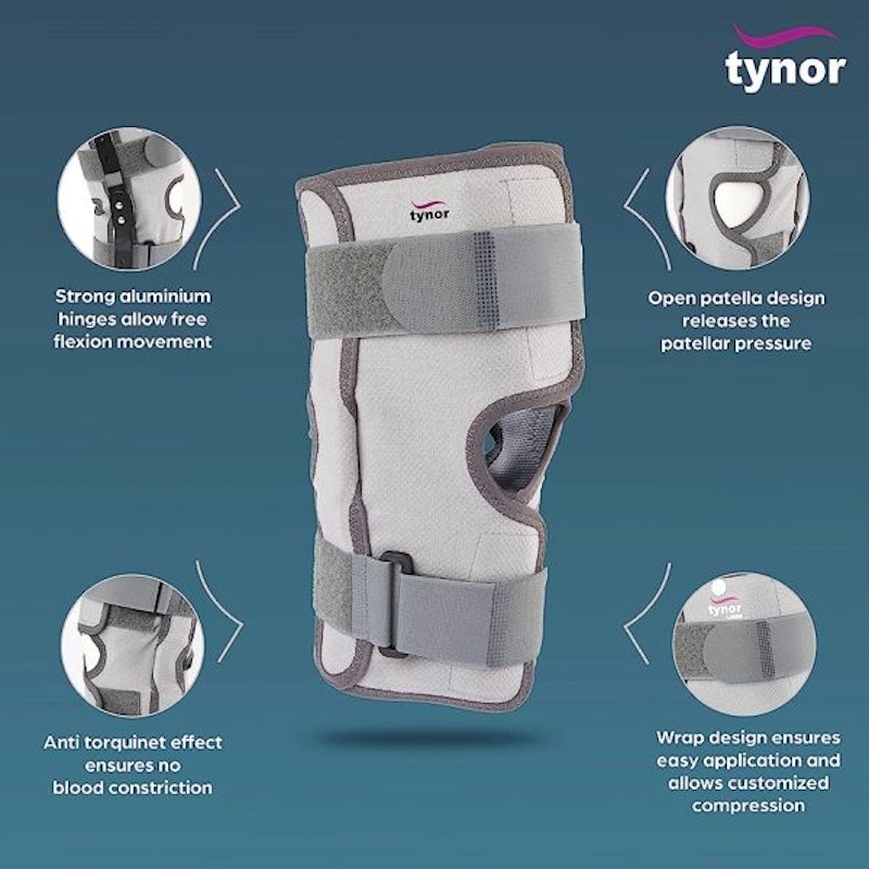 Επιγονατίδα με Οπή και Μπανέλλες OIK/ FUNCTIONAL KNEE SUPPORT Ortholand