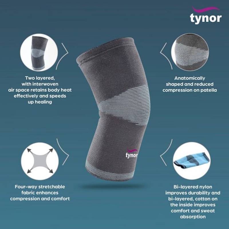 Απλή Ελατική Κλειστή Επιγονατίδα OIK/ELASTIC KNEE CAP COMFEEL Ortholand