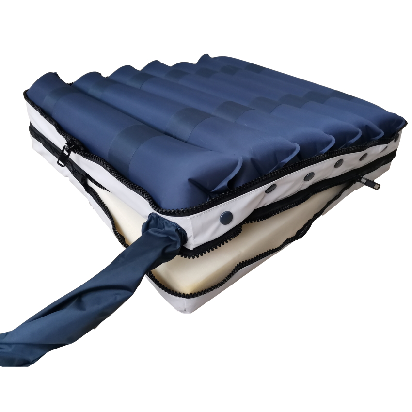 Το Μαξιλάρι Κατακλίσεων με Αεραντλία AC-741 έρχεται με αεραντλία ρυθμιζόμενη και είναι κατάλληλο για χρήση σε όλα τα αναπηρικά αμαξίδια αλλά και καθίσματα.