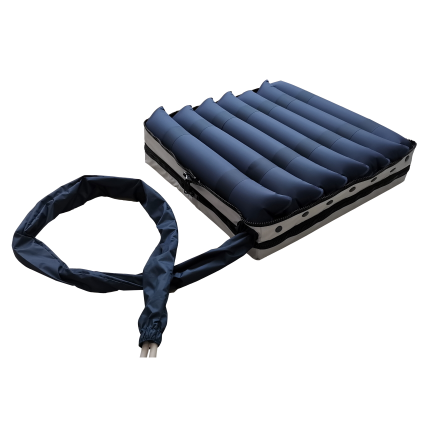 Το Μαξιλάρι Κατακλίσεων με Αεραντλία AC-741 έρχεται με αεραντλία ρυθμιζόμενη και είναι κατάλληλο για χρήση σε όλα τα αναπηρικά αμαξίδια αλλά και καθίσματα.