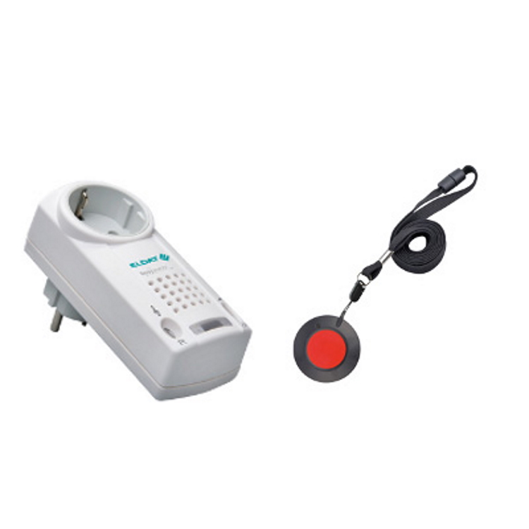 Ασύρματο Κουδούνι Πρίζας με Κολιέ ELDAT EASYWAVE 80001