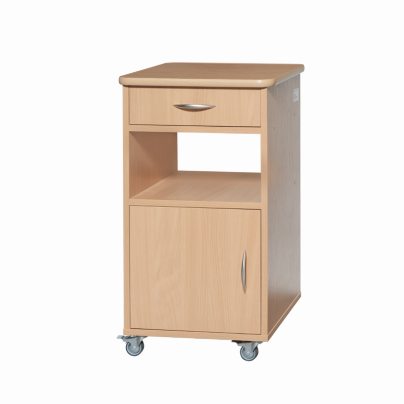 Κομοδίνο Ξύλινο Τροχήλατο 45,6 x 45,6 x 81cm 0805620 Mobiak Κομοδίνο Ξύλινο Τροχήλατο 45,6 x 45,6 x 81cm 0805620 Mobiak