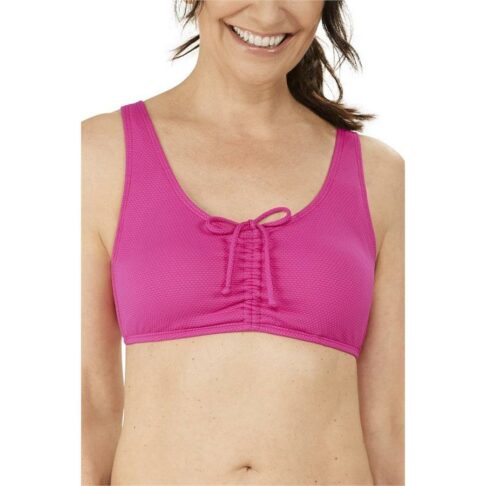 Μαγιό Tulum top pink ροζ