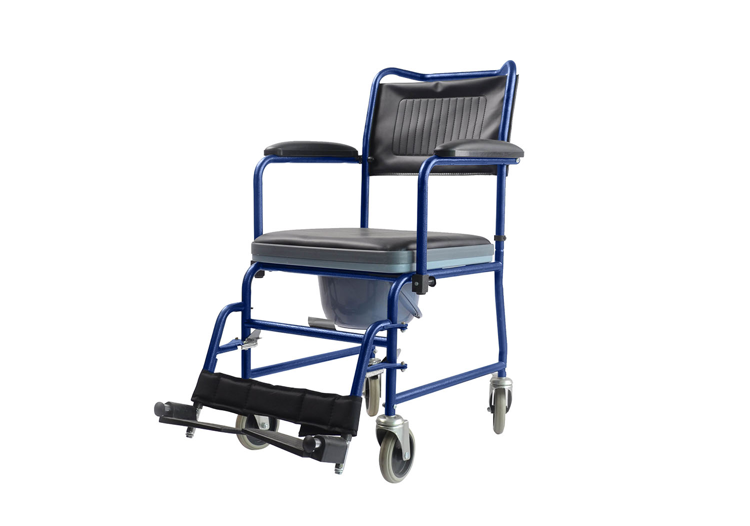Αναπηρικό Αμαξίδιο Gemini Blue Με Δοχείο 0811605