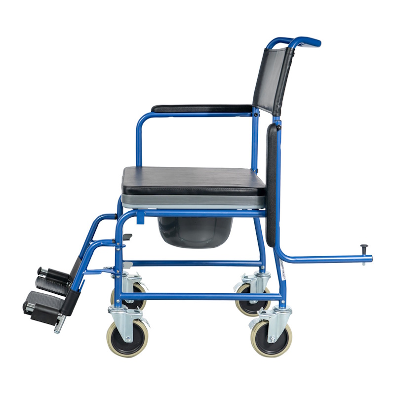 Αναπηρικό Αμαξίδιο Gemini Blue Με Δοχείο 0811605