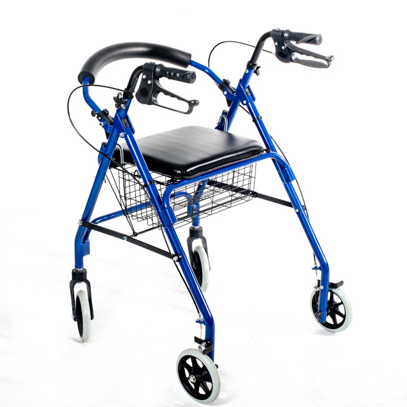 πτυσσόμενος-περιπατητήρας-rollator-alfacare-μπλέ-ac-332-1 Πτυσσόμενος Περιπατητήρας Rollator AlfaCare Μπλέ AC-332