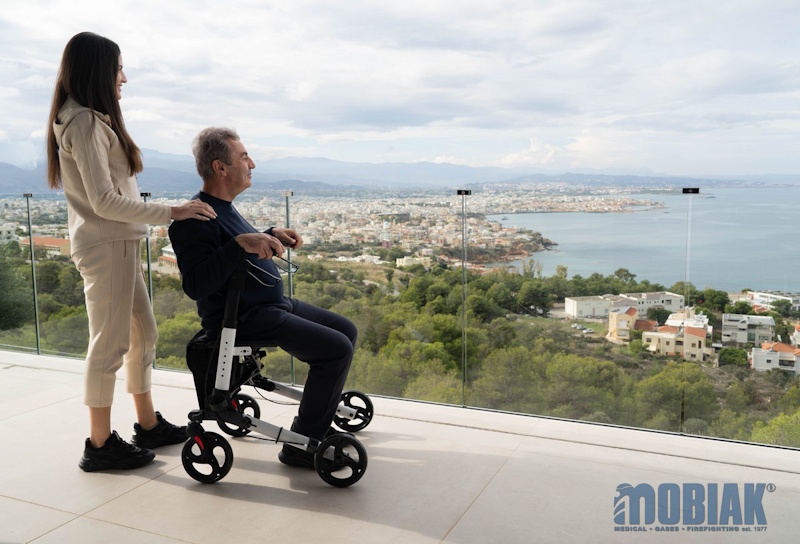 mobiakcare_0805492 Περιπατητήρας Rollator Αλουμινίου “WALKY”