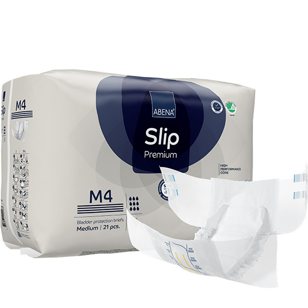 Abena-Slip-M4 Πάνες Ακράτειας ABENA Slip M4, Super Νύχτας, 21τεμ. - 1000021287
