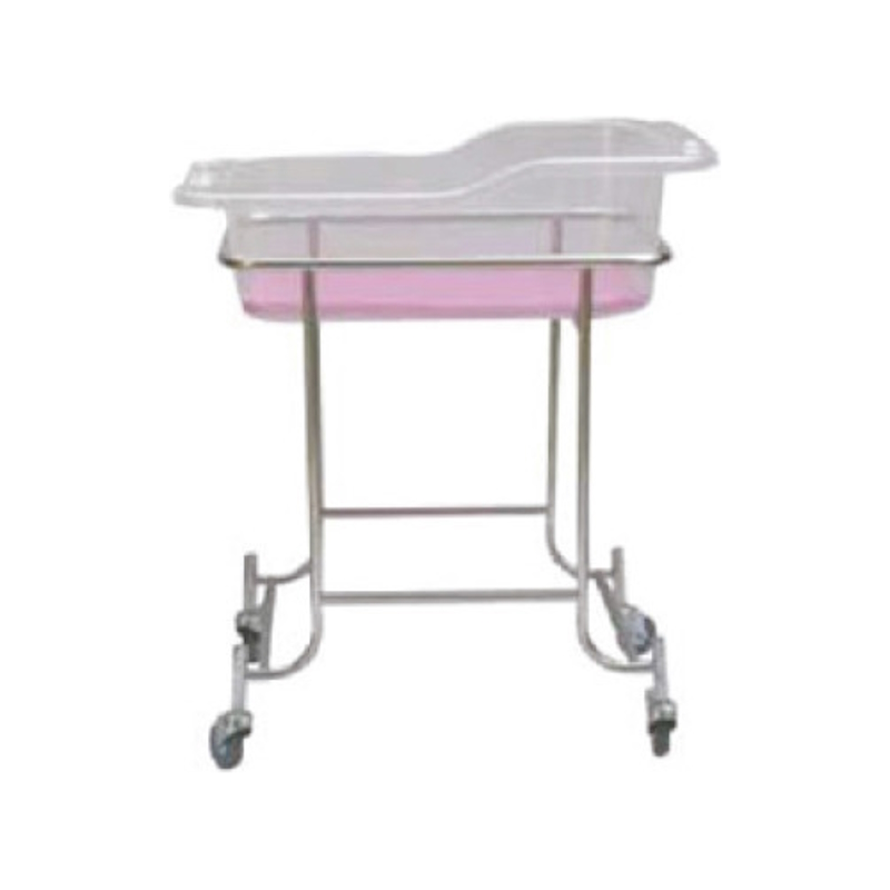 Τροχήλατο Κουνάκι Νεογνών Inox KB 153B Μαρινόπουλος