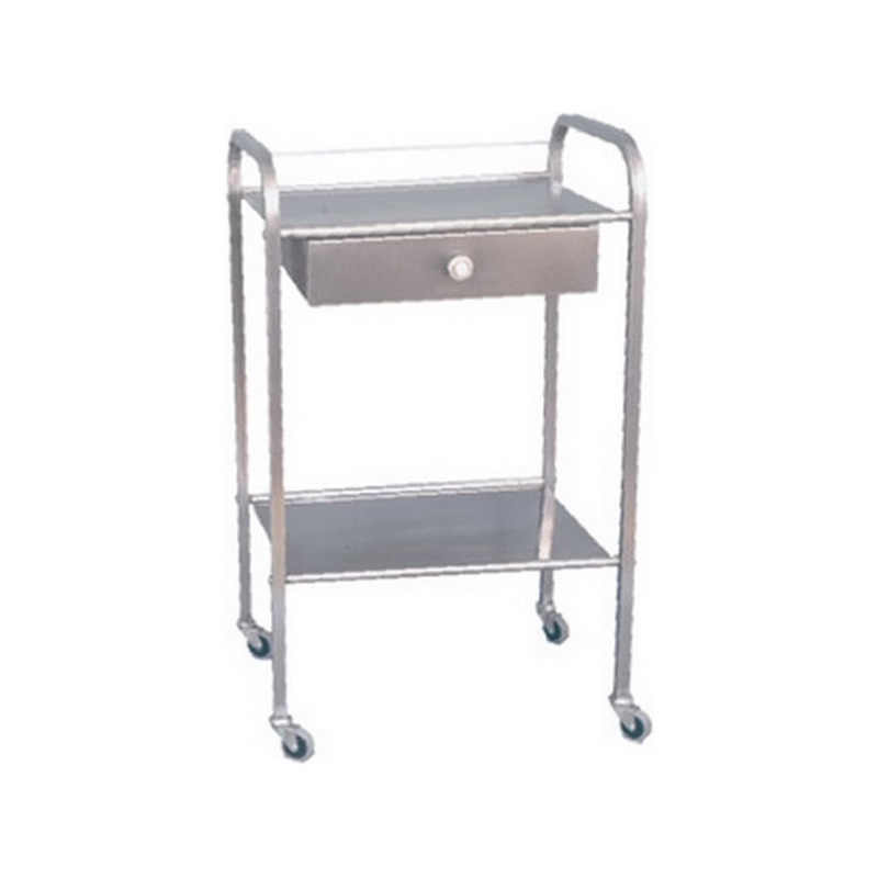 Τροχήλατο Τραπέζι Με 2 Ράφια Και 1 Συρτάρι INOX 1102 Μαρινόπουλος Τροχήλατο Τραπέζι Με 2 Ράφια Και 1 Συρτάρι INOX 1102 Μαρινόπουλος