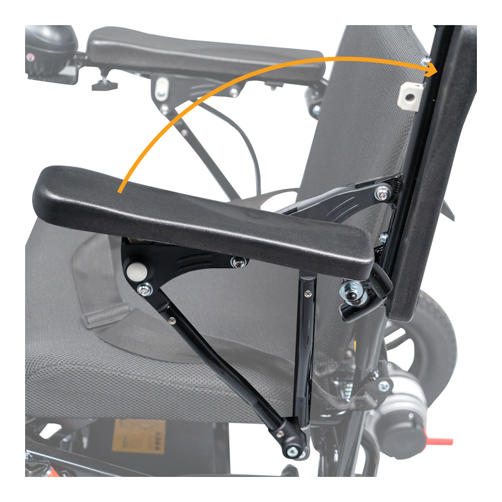 Αναπηρικό Αμαξίδιο Ηλεκτρικό Αλουμινίου ODYSSEUS