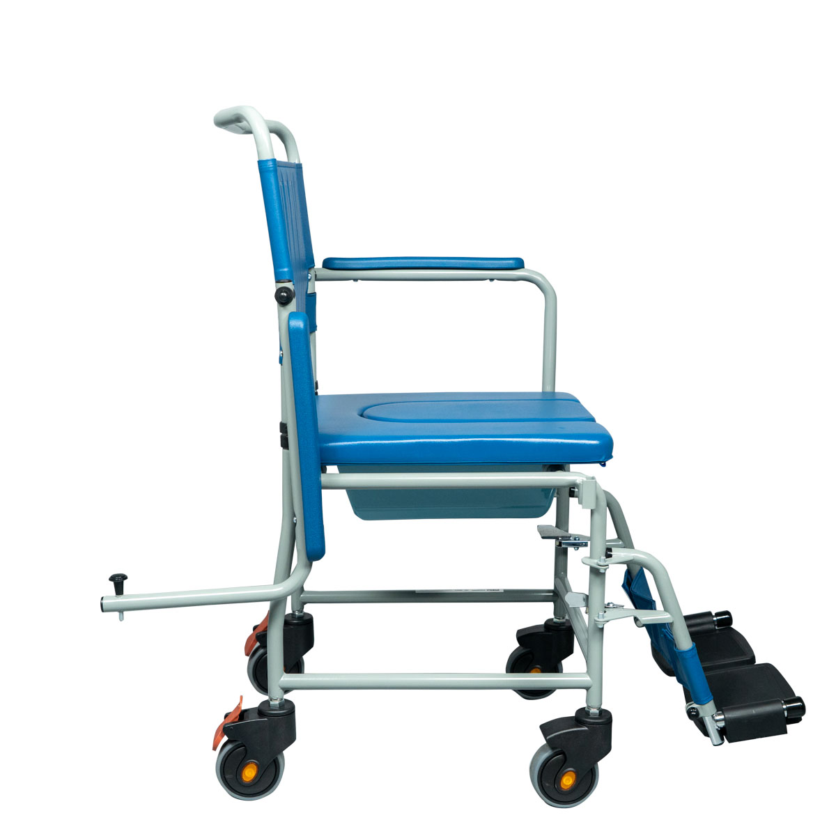 Αναπηρικό αμαξίδιο με δοχείο U-SHAPE “CYAN”