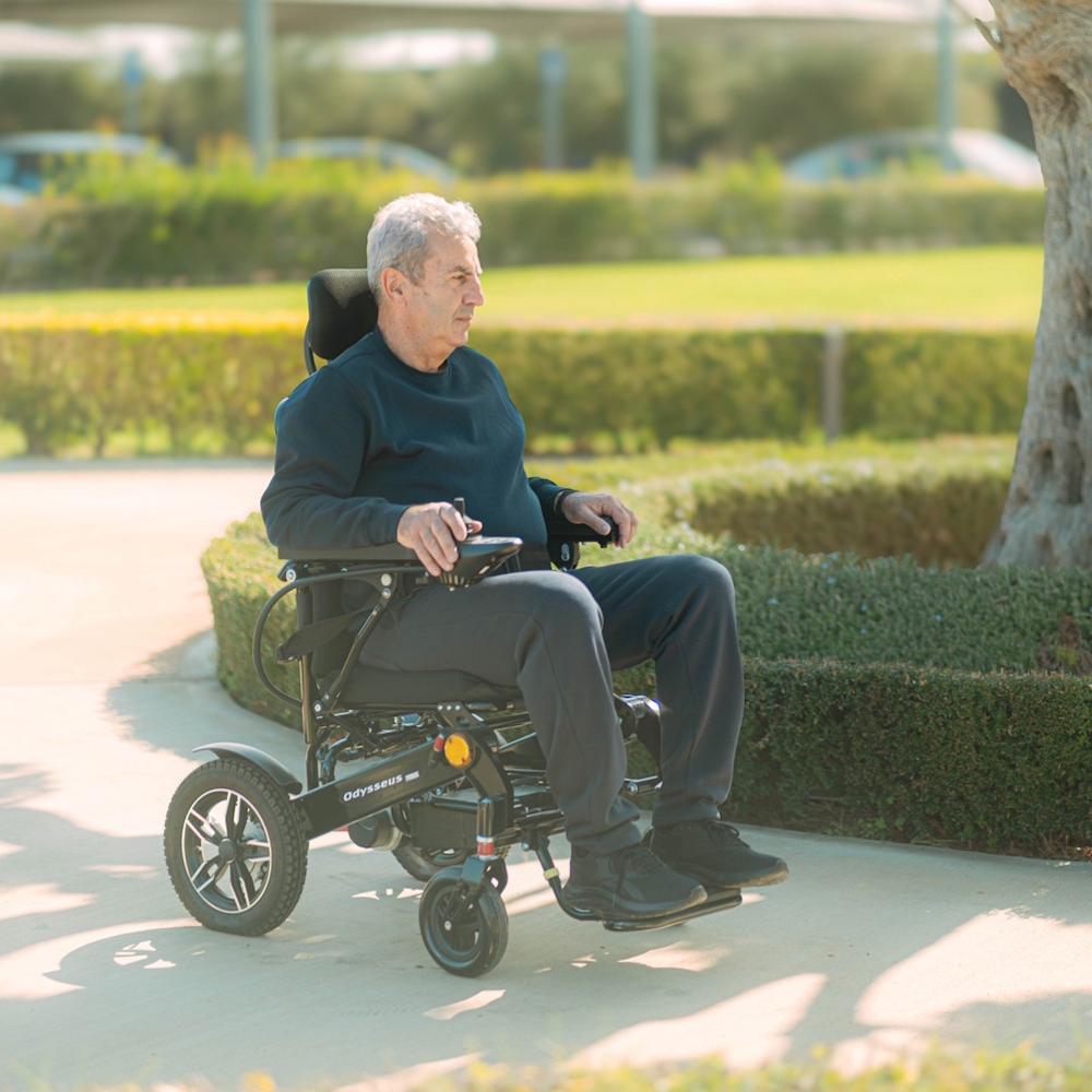 Ηλεκτροκίνητο Αναπηρικό Αμαξίδιο Πτυσσόμενο “ODYSSEUS” 0805700