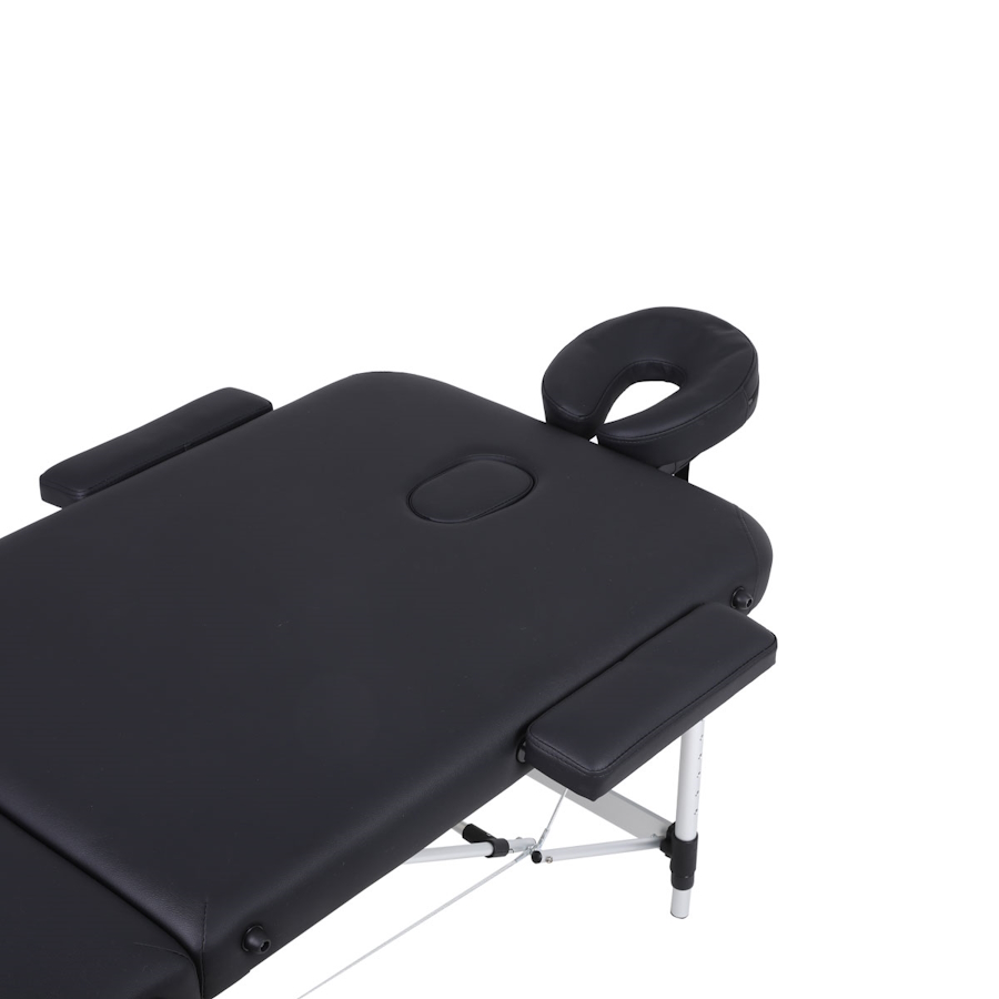 Πτυσσόμενο Κρεβάτι Μασάζ 2 Τμημάτων Αλουμινίου Με Αξεσουάρ MOBIAKCARE 0812306