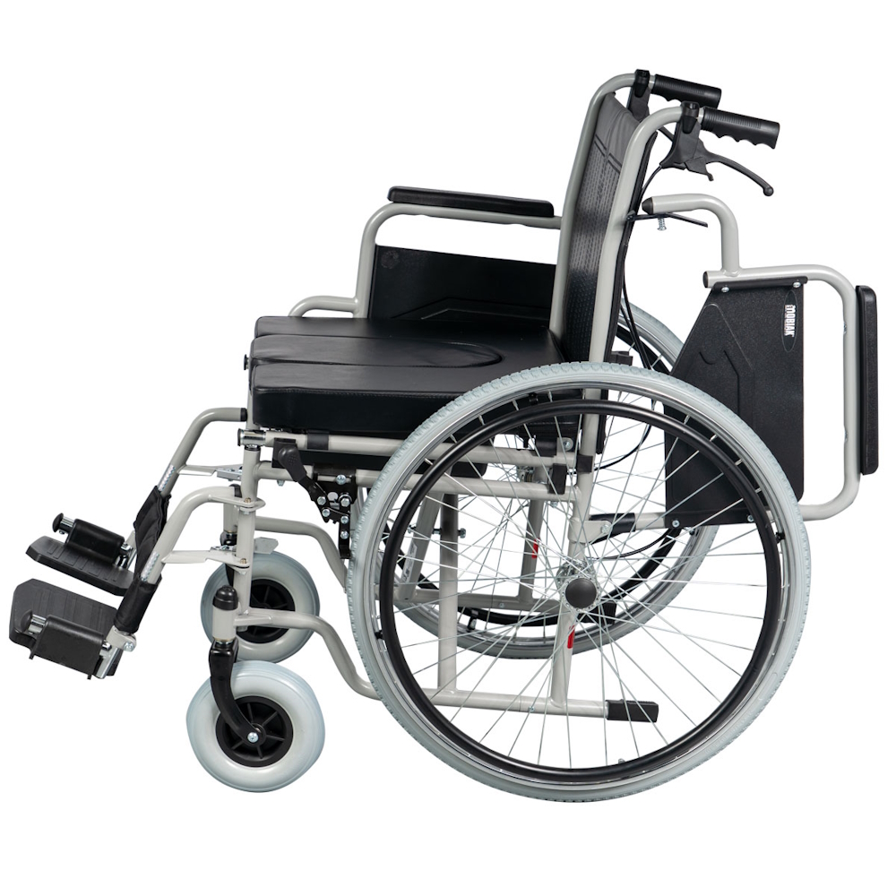 Αναπηρικό Αμαξίδιο Ενισχυμένο Με Δοχείο 46cm 24” MOBIAKCARE 0811608