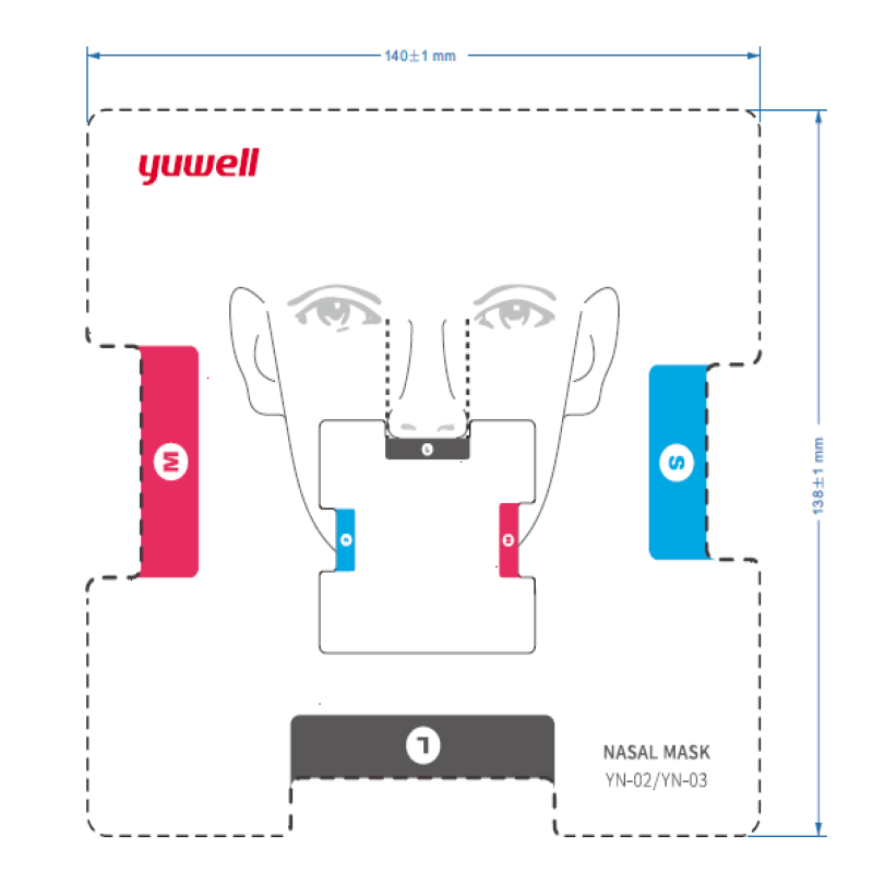 Μάσκα Ρινική YN-01 YUWELL